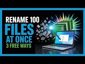 How To Rename Hundreds of Files at Once on Windows (2026)