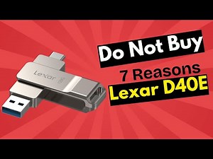 STOP! Don’t Buy the Lexar D40E Until You Watch This Brutal Review