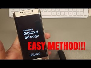 Hard reset Samsung S6 edge SM-G925F. Unlock pattern/pin/password lock.