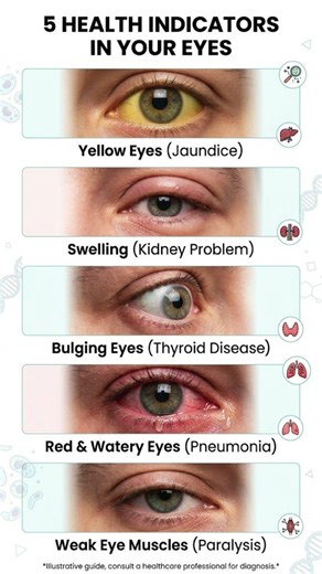 Top 5 Eye Conditions You Should Know | What Your Eyes Reveal About Your Health #eye #eyehealth