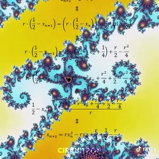 Mandlebrot Set | An infinitely complex fractal shape. The shape is derived from the formula z_n 1 = z^2_n starting with z_0 = 0. Although I can’t think of any real life application (if you can, let me know in the comment cuz that’ll be really cool), the set do leave a really mesmerizing pattern. If there’s one thing to take away from this video, it’s that math can be really interesting and that sometimes the simplest of things can be very complex. #edit #physics #mandlebrot #mathematics #calculu