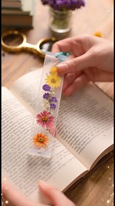 Pressed Flower Bookmarks Materials: Pressed flowers or leaves Acrylic bookmarks Tassels Create stunning bookmarks that showcase the beauty of nature with these pressed flower designs. Simple to assemble, these bookmarks blend functionality with artistic expression, making reading even more delightful. | Through the Ages