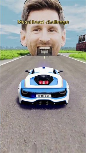MESSI HEAD CHALLENGE #beamngdrive #bngdrive #messi