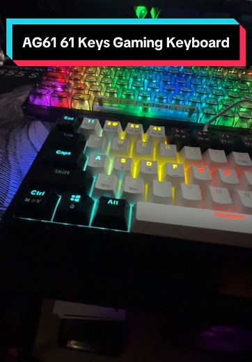 AG61 61 Keys Gaming Keyboard: Perfect for Gamers