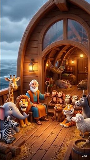 Noah's Ark Bible story for toddlers | Kids bible animation