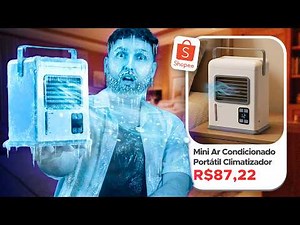 I bought the highest-rated MINI AIR CONDITIONER on Shopee.