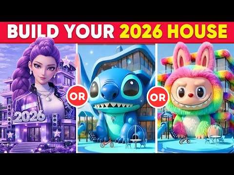 Would You Rather...? Build Your Ultra Luxury Fantasy House 2026 🏡💖 Castle Quiz
