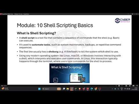 Linux 🐧: Module 10 - Shell Scripting Basics