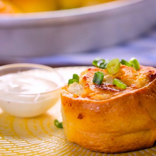 Serve with an extra side of ranch for best results! Ranch Chicken Roll-Up Bake recipe: https://www.pillsbury.com/recipes/ranch-chicken-rollup-bake/dc33ba58-797f-4b38-b952-d61ca4b4d9d6?utm_medium=social&utm_source=facebook&utm_campaign=01_2018_standard?mktgimp=PBRBGCRESCNT | Pillsbury