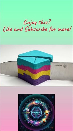 Kinetic Sand Creations and Slicing #fyp #viral #trendingnow #mustwatch #newshorts2025