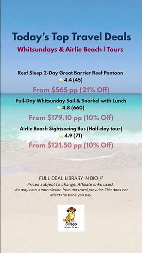 3 Must-See Airlie Beach Deals🏝️Limited Time Tours #Ad