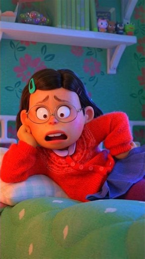 Mei Lee’s Secret Sketching Session! ✍️💖 | Turning Red Fun Edit..#turningred #shorts #edit #animation