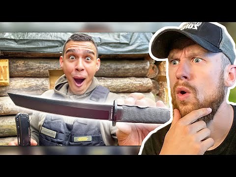 Samurai Bushcraft Messer im EXTREMTEST | Fritz Meinecke reagiert auf Survival Mattin