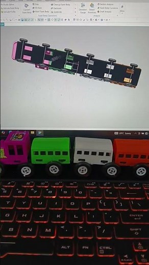 3D TRAIN TOY MODEL TUTORIAL LIKE SHARE AND SUBSCRIBE AND COMMENT