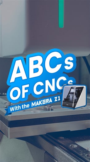 Today's letter is I, which stands for Integrated Camera! The Makera Z1 has a lot of features to make it the most user friendly CNC, like an integrated camera that let's you keep an eye on your parts from anywhere! Learn all about CNC machining in our ABC videos, and stay tuned for more! #Prototyping #carveraair #Makers #creativity #makersgonnamake #cnc #MakeraZ1 #GCode #Manufacturing #diy #DesktopCNC #cncmilling #camera | MakeraGlobal