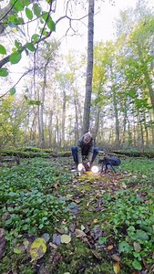 Squirrel politely reminds the magpie he was first in line. “Don’t worry,” he says, “I’ll just be a second.” Shot with Insta360 X4 and two Ace Pro 2’s with macro lenses. 👉 Long videos and bonus clips posted daily on my Patreon! Link in bio. | Squirrels by Fotoscenen