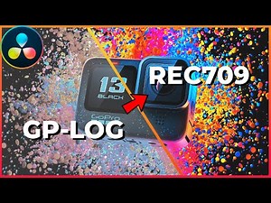 Learn how to use GoPro GP-Log in DaVinci Resolve + LUT for free