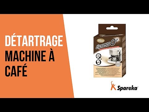 Comment détartrer votre machine à café ?