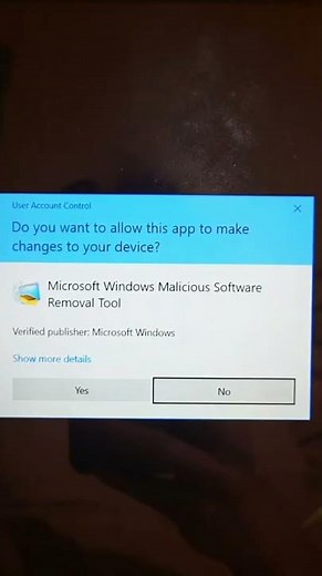 Windows MRT Tool