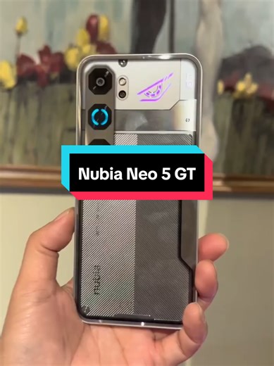 BREAKING! INILAH TAMPILAN NUBIA NEO 5 GT, GOODBYE UNISOC 😁. 🇮🇩 Terdaftar di Indonesia 🗓️ Perilisan Diharapkan Maret Nubia Neo 5 5G Z2571N Nubia Neo 5 GT Z2570N 📝Spesifikasi Singkat 6,8 FHD AMOLED 120Hz Mediatek Dimensity 7400 (4nm) 4x 2.6 GHz – Cortex-A78 4x 2 GHz – Cortex-A55 GPU Mali-G615 MP2 1300Mhz Baterai 6000mAh 80W Fast Charging Bypass Charging Dual Stereo Speaker, 1 Mic ❌ 3.5mm Jack In Display Fingerprint Bluetooth 5.4, WiFi, 5G, NFC Gyroscope Hardware 🌬️🍃 Sistem Pendingin Angin �