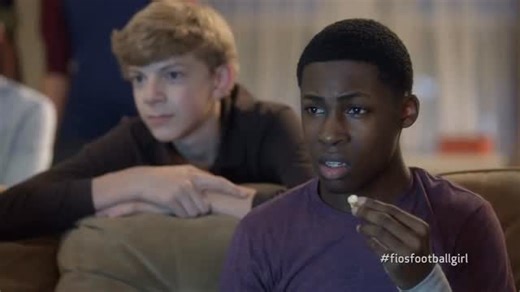 Elijah Boothe on Instagram: "I remember filming this national Verizon Fios commercial like it was yesterday. Not me being apart of the peanut gallery, and then having to eat my words right after! 😂😂 - #Actor #Commercial #Superbowl"