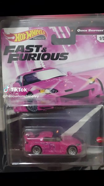 Hot Wheels Fast & Furious Honda S2000 Model Car