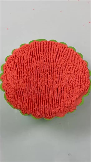 Kinetic Sand Cutting - Satisfying Sand Art Experience