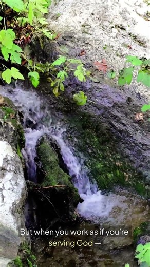 Work As If You’re Serving God ✝️ | Colossians 3:23