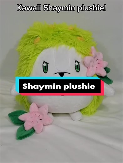 Kawaii Shaymin Plushie Commission Showcase