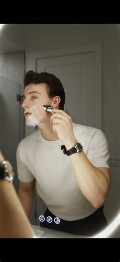 Date night routine, upgraded. The DORCO SLEEK has 6 ultra-thin blades, a multi-flex pivoting head, and an Aloe Vera Vitamin E strip. @dorcoglobal #ad #DORCOSLEEK #SwitchedForGood #DateNight #Grooming