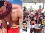 Dr. Mike seen cracking woman's neck during Miami birthday party
