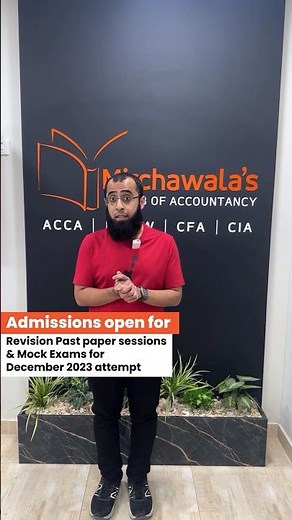 ACCA - AAA & ATX Complete Crash course & Past paper practice sessions - for December 2023 attempt