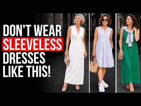 7 Sleeveless Dress Secrets That’ll Change Everything (No Arm Covered) - 50+ Women's Fashion
