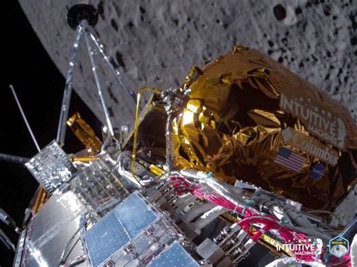 Artist Jeff Koons makes history with a sculpture on the moon