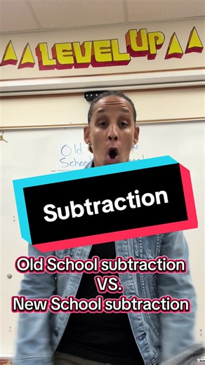 Old School vs New School Subtraction Techniques