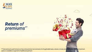 Presenting Max Life new Term Insurance, a customisable plan with a plethora of new benefits especially #MadeForYou. 40% saving on total premiums, return of premiums, inflation-proof claim payout and much more. To know more click here: bit.ly/2Cuq6HD #YouAreTheDifference Disclaimer: bit.ly/2Hy3SFE | Axis Max Life Insurance