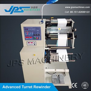 [Hot Item] Self-Adhesive Blank Label and Barcode Label Slitter with Turret Rewinder
