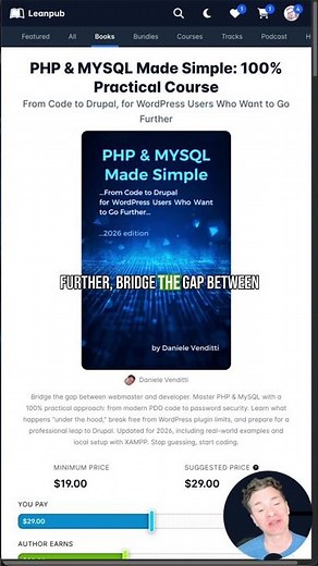 PHP & MYSQL Made Simple | 100% Practical Course by Daniele Venditti #books #newrelease