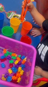 2K views · 18 reactions | Water Sensory Play a little combination of Fine Motor and Cognitive Skills. Pre-K Class | Super Stars Daycare & Learning Center | Facebook