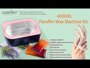 Waxkiss 4000ml Paraffin Wax Machine Kit- What & How?