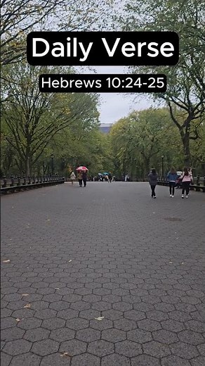 1 Verse, 1 Minute: Hebrews 10:24-25
