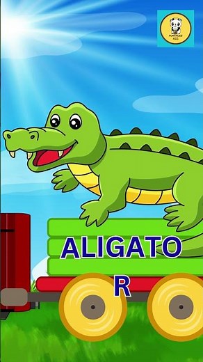 ABCDEF Phonics Train Song for Kids 🚂🎶 | Learn Letters with Animal Friends!