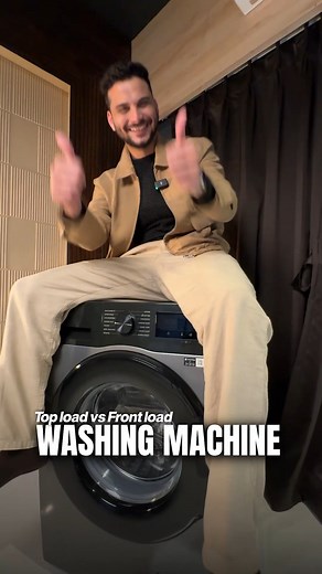 ✨ Front-Load Washing Machine – Worth the Hype? ➤ Better Cleaning ▫️ AI Bubble Wash ensures deep cleaning without damaging fabric. ▫️ Clothes stay fresh & soft, even in the rainy season. ➤ Smart Features ▫️ Steam Wash → removes germs & tough stains. ▫️ Blanket Wash → cleans heavy fabrics in just 25–30 mins. ➤ Strong Build ▫️ Solid base for stability (no dancing machine issues 😅). ▫️ Reliable power system multiple wash nozzles. ➤ Peace of Mind ▫️ Long warranty makes it a safe investment for any n