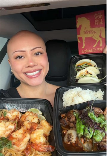 @P.F. Chang's Lunar New Year menu was delish, make sure to dine-in to receive your lucky red envelope 🧧#pfchangspartner