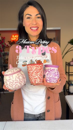 Ibarra Imports™️ TheMexHub on Instagram: "3 Types of Mexican Pottery You Should Know ✨ Mexican pottery is more than décor — it’s history, tradition, and art passed down through generations. Here are three iconic styles you’ll often see in Mexican handmade pieces: Talavera Hand-painted and traditionally made in Puebla, Talavera is known for its detailed patterns, vibrant colors, and glossy glaze. Each piece is unique and often considered collectible art. Engobe Pottery Engobe uses natural clay sl