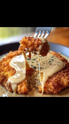 Crispy Buttermilk Chicken Fried Steak with Country Gravy 🍗😋 Ingredients: 4 cube steaks (about 1/2 inch thick) 2 cups buttermilk 2 large eggs 1 1/2 cups all-purpose flour ....... Recipe in First Coʍmеոτ 👇 | Family Cookbook Recipes