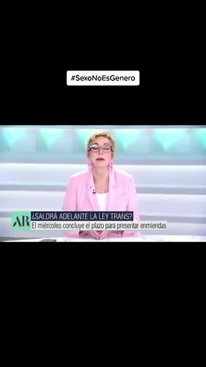 Ley Trans = Cualquier persona puede cambiar su sexo registral solo con desearlo, y con a todos los efectos sociales, laborales, legislativos, estadisticos, deportivos, etc... Los menores podrán iniciar hormonaciones y operaciones que les lleve a cambios físico irreversibles con graves consecuencias, y si sus padres prefieren que esperen antes de iniciarlos pueden llegar a retirarles la patria potestad Y por ejercer uno de los derechos fundamentales como es el de la libertad dd expresión, es subi