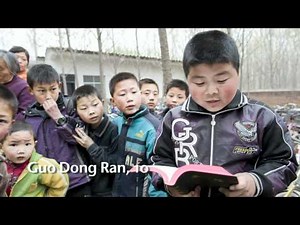 A Bible distribution in rural China