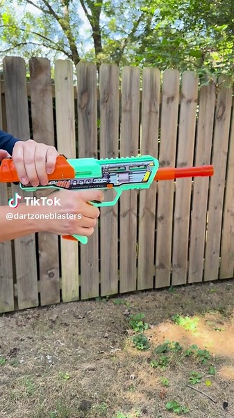 The Brute Pro doesn’t hold back, just hold the trigger and let the clip-fed power do the talking. 💥 #DartZone #AdventureForce