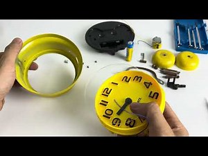 Breaking Down an Alarm Clock: Full Disassembly to Uncover Its Inner Mechanism!